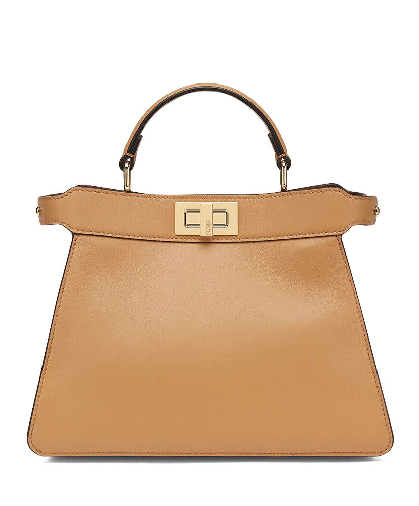 Fendi Peekaboo Iseeu Small Handbag 8BN327 Apricot